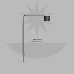 Lamp ELLE L15 (Braccio Corto)